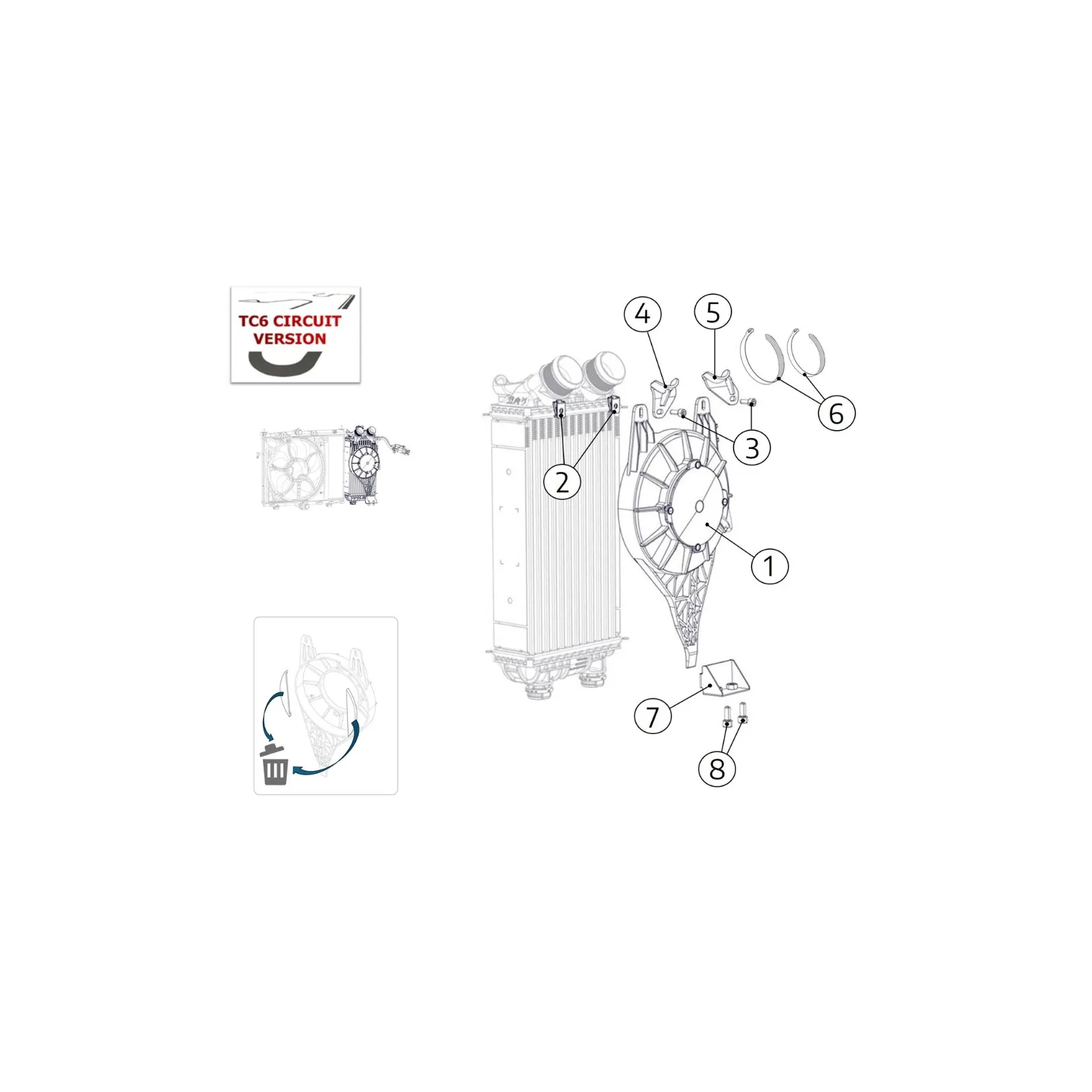 A28 REFROIDISSEMENT INTERCOOLER - TC6